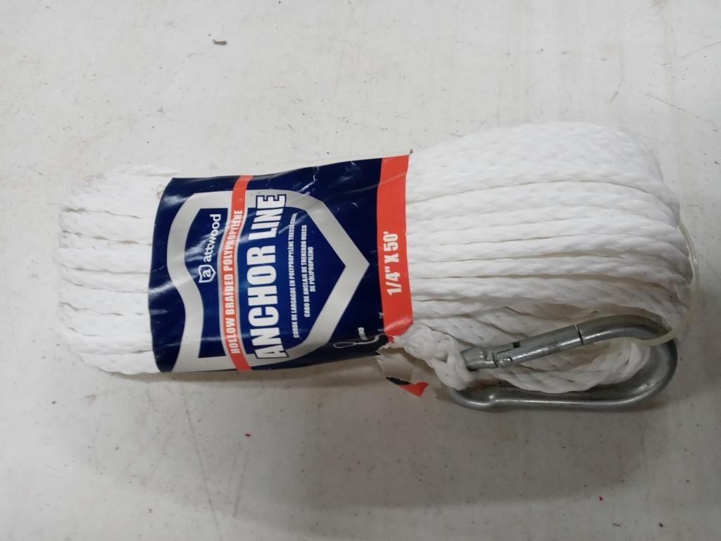 Anchor Line 50foot x 1/4"