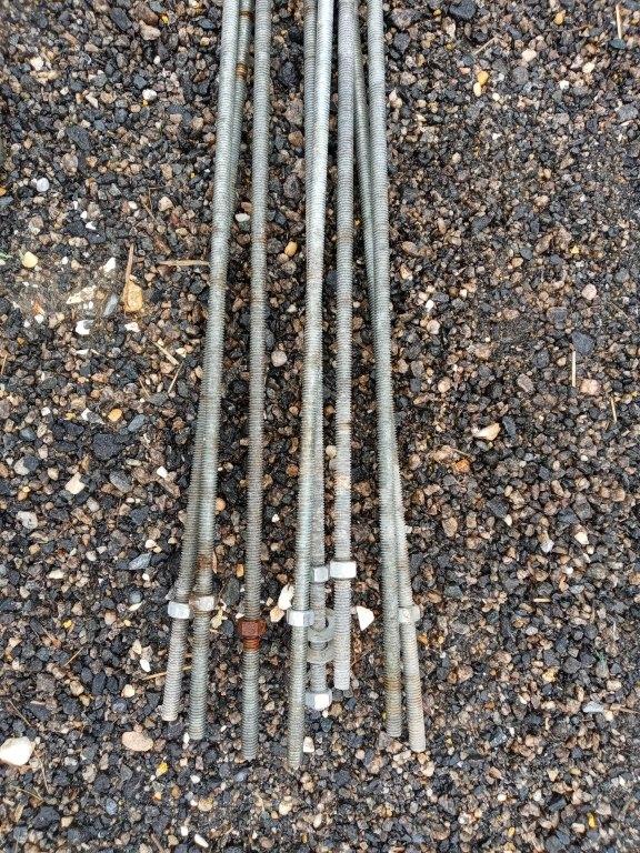 12 foot Threaded rod