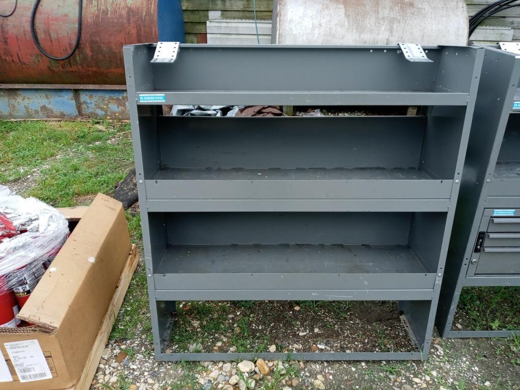 3 Metal Storage racks