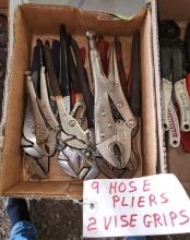 9 Hose Pliers 2 Vise Grips