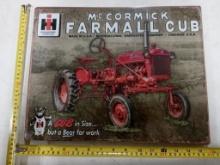 McCormick Farmall Cub metal sign