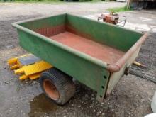 John Deere pull behind dump cart
