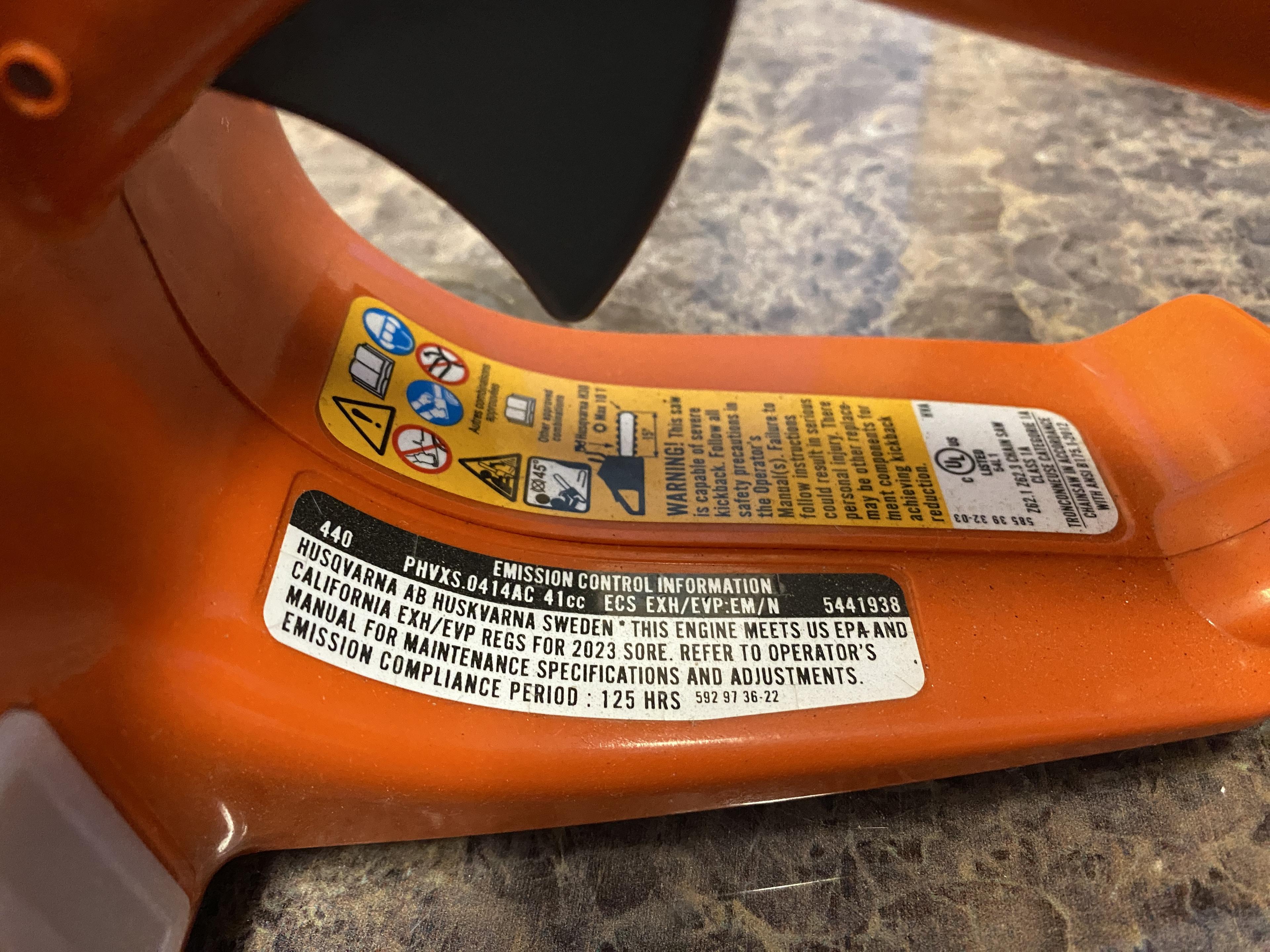Husqvarna 440 X-Torq Chainsaw