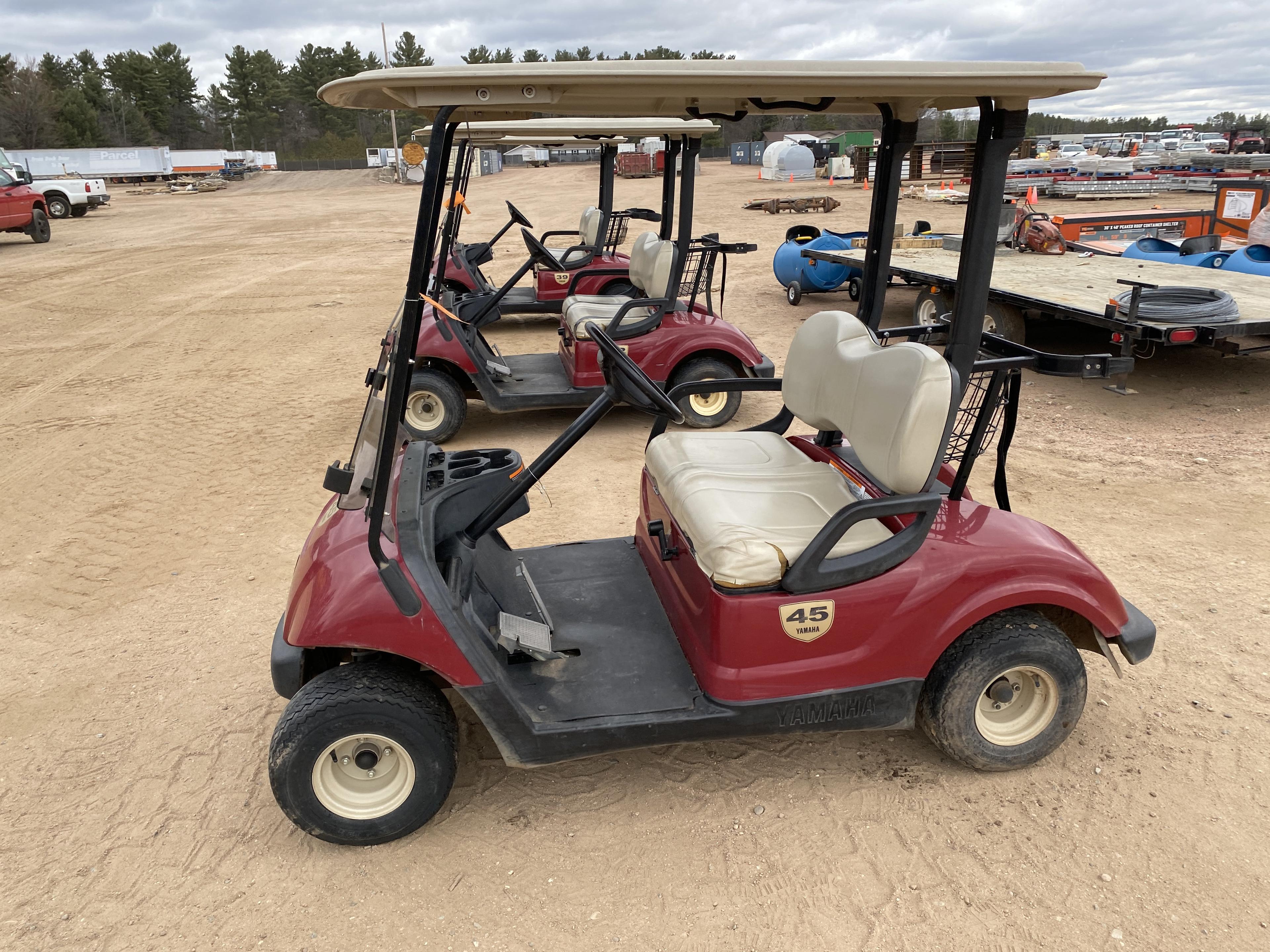 2016 Yamaha YDRAX6 Gas Powered Golf Cart