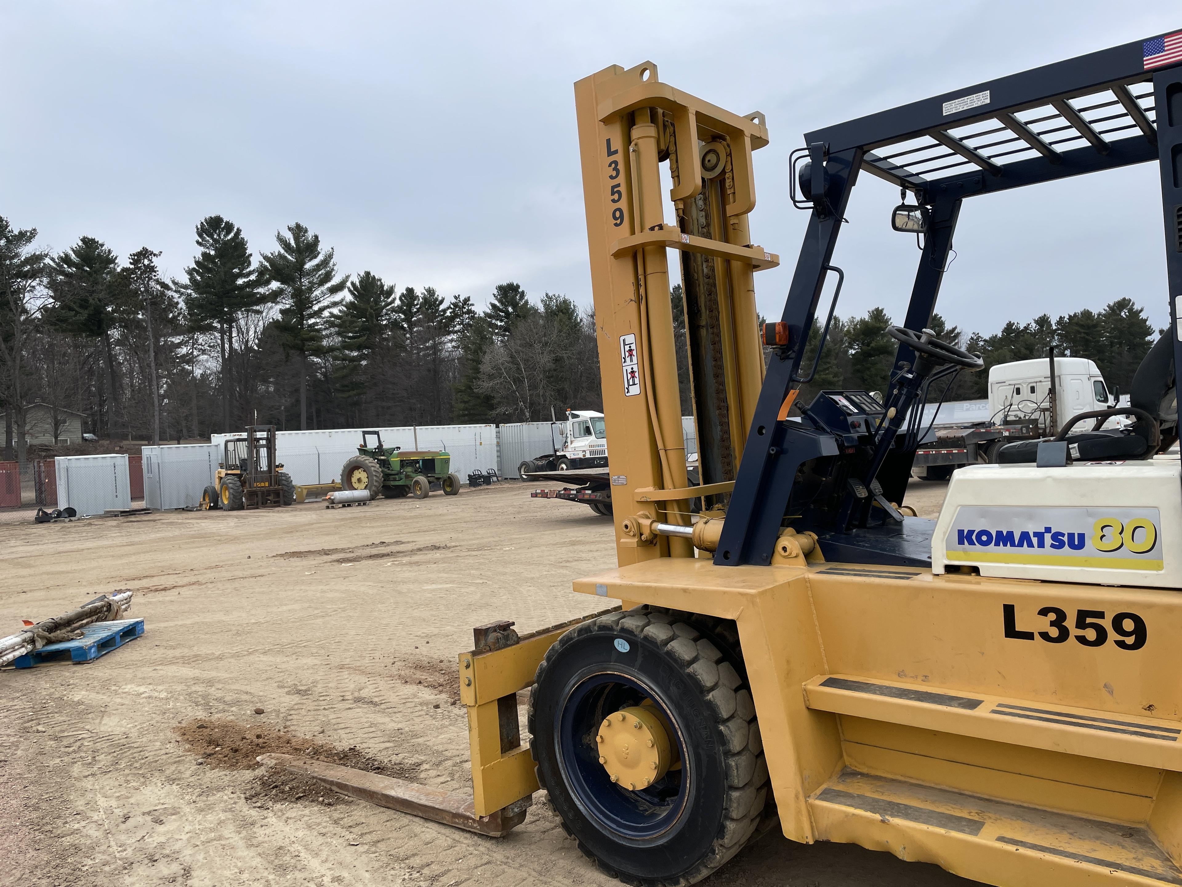 Komatsu 80 16,000Lbs Type-D Forklift