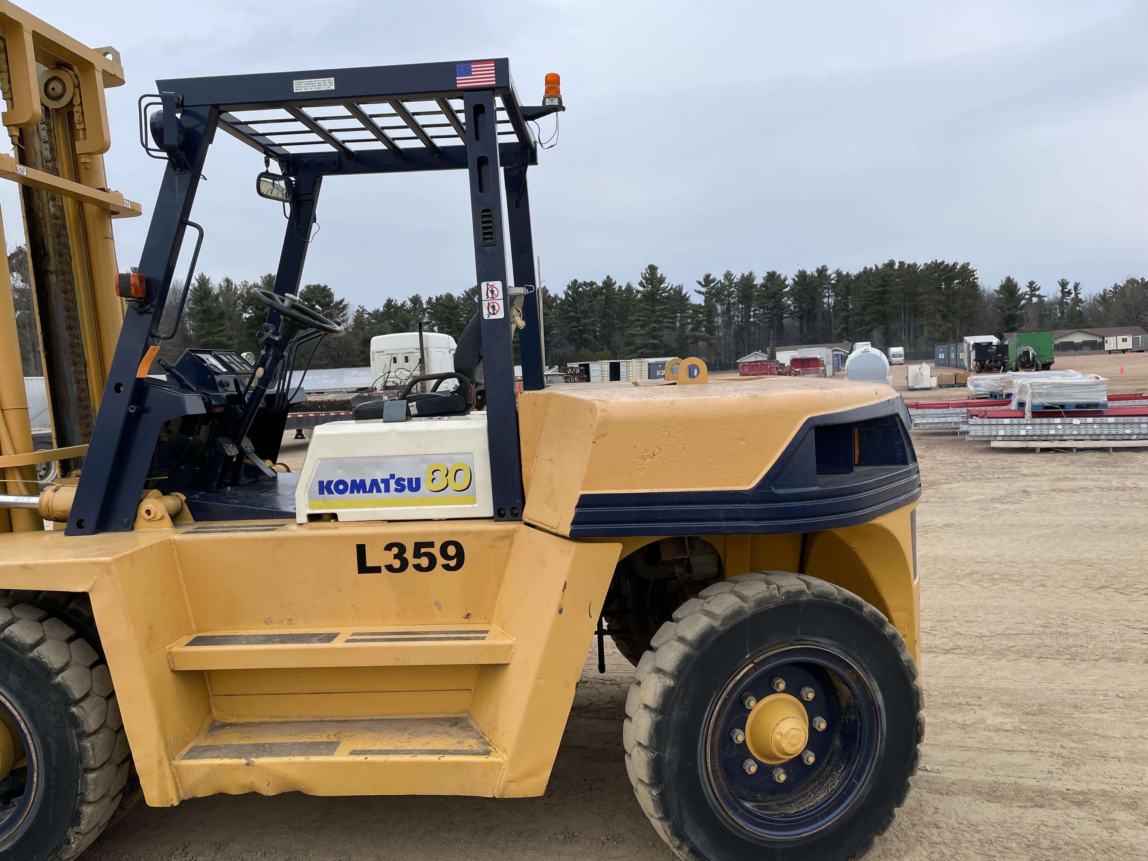Komatsu 80 16,000Lbs Type-D Forklift
