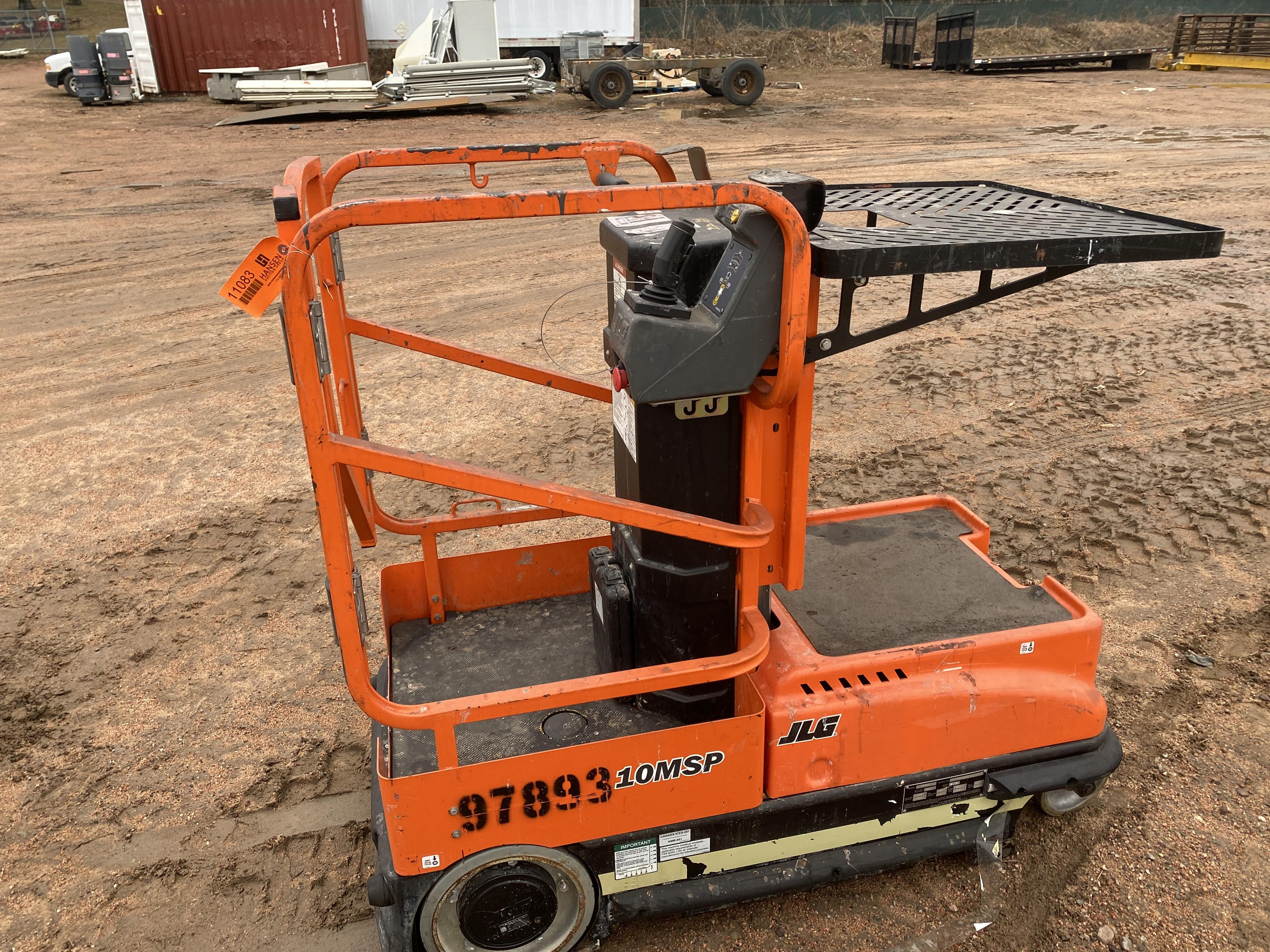 2018 JLG 10 MSP Electric Lift