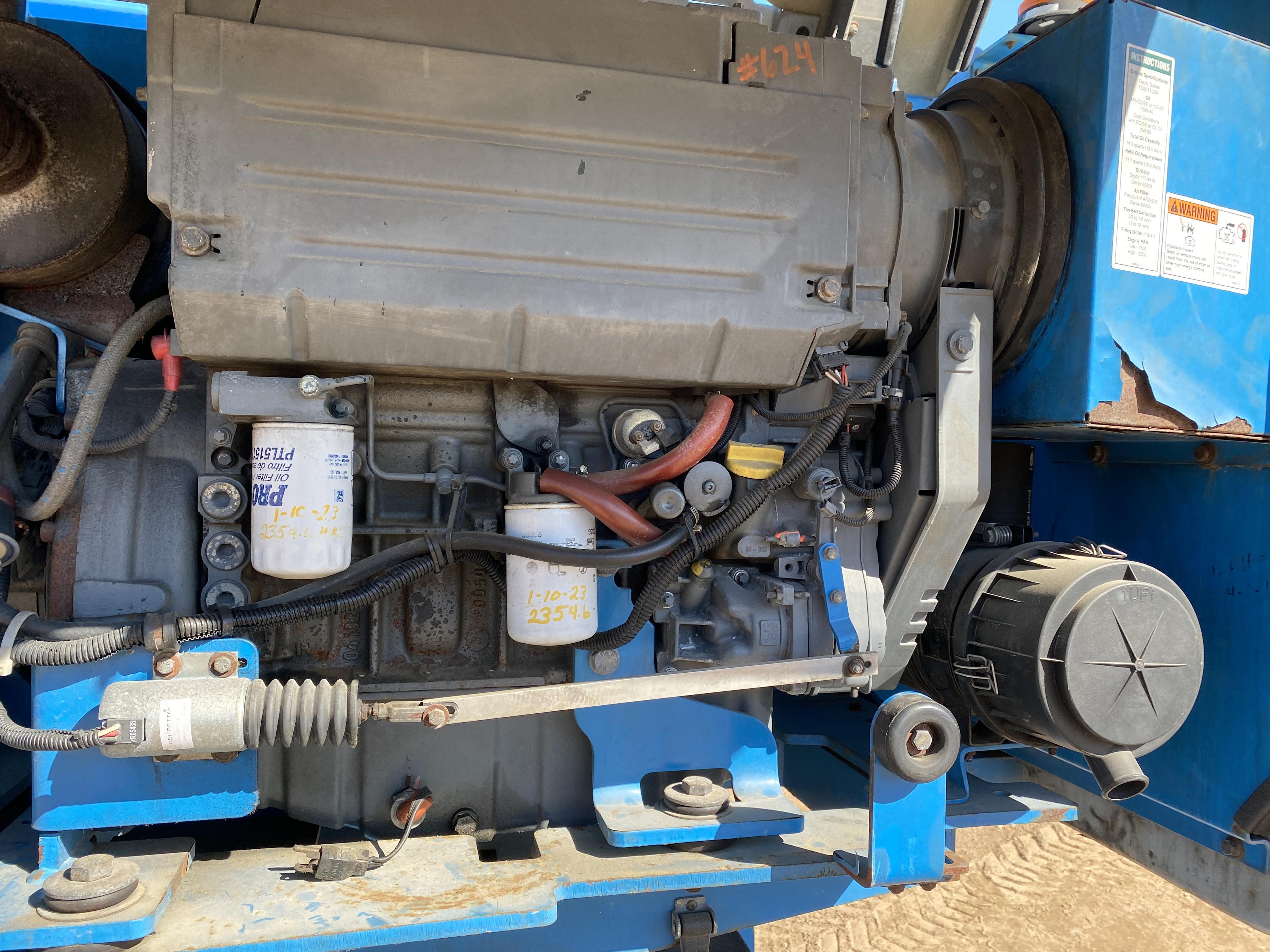 2008 Genie S-100 4x4 100' Man Lift