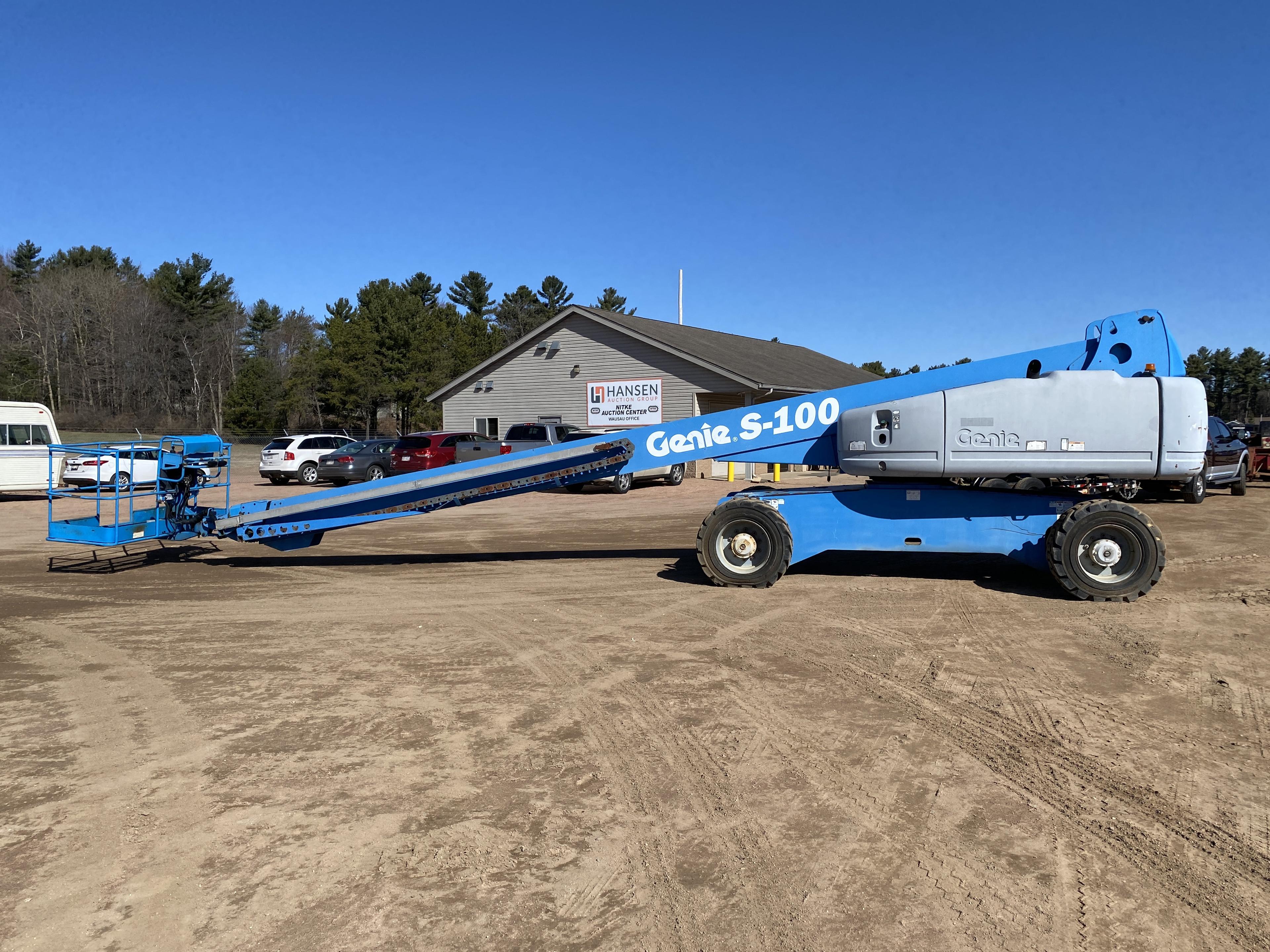 2008 Genie S-100 4x4 100' Man Lift
