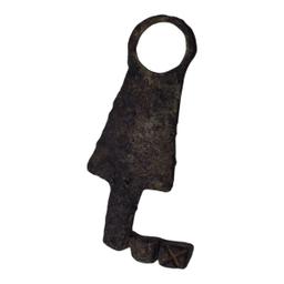 Ancient Roman Empire Amulet Key Ring 1st -3rd Century A.D.