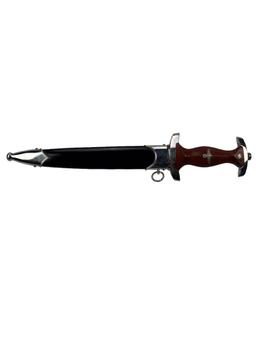 German WW2 Third Reich SA (Sturmabteilung) NSKK Dagger with Sheath and "DRGM" Assman marked hanger