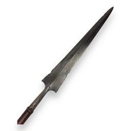 European Renaissance Large Triangular Head Spear Circa 1490 A.D.