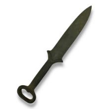 Bronze Age Syrian Dagger with Green Patina 1500â€“1000 B.C.