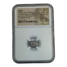 Ancient Silver Coin of King Croesus of Lydia (561â€“546 B.C.) â€“ 1/3 Stater, Extra Fine Condition