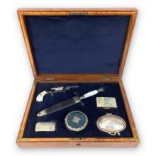 Victorian-Era Prostitute Kit with Revolver and Curios