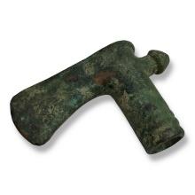 Ancient Bronze Socketed Axe Head
