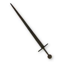Medieval Sword - Oakshott Type XI (1100-1375) with Style G Disk Pommel and Style 1 Crossguard