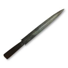 Confederate Civil War Side Knife - "MACON ARSENAL" Marked with Rosette Emblem (14" Blade)