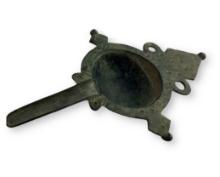 Byzantine Bronze Oil Lamp Filler in the Shape of a Frog – 4th to 6th Century A.D.