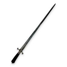 American Revolutionary War-Era French Hunting Sword by Pichon, Silver Hilt - 1750-1760