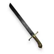 Imperial German Artillery Hanger Sword / Machete with "P.D.L." IR & Crown Markings