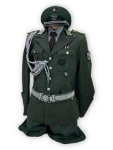 Post-War German SS Polizei Officer Uniform - Complete with Regalia