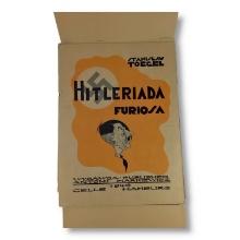 Hitleriada Furiosa (1946) - StanisÅ‚aw Toegel Rare Anti-Nazi Satire Artwork