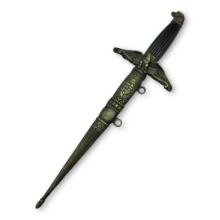 Hungarian WW2 1943 Air Force Parade Dagger - Named to Lt. Levente Bognar
