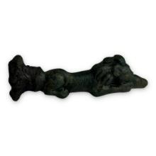 Unique Bronze Age Iron Sword Hilt –  “Sleeping Lion” Design – Blade Lost to Time