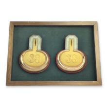 Imperial German WW1 Officer’s Epaulettes – Regiment 38
