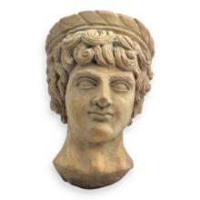 Museum-Quality Ancient Greek Terracotta Head – Likely a Goddess or Noble Lady, ca. 500 B.C.E.