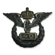 Prussian State Railway Silver 40-Year Service Badge Marked! | 1905–1918