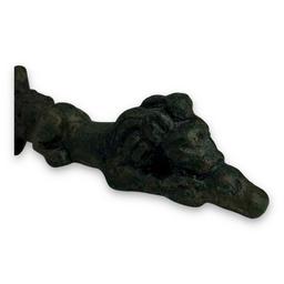 Unique Bronze Age Iron Sword Hilt –  “Sleeping Lion” Design – Blade Lost to Time
