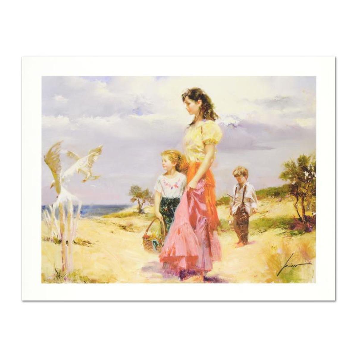 Pino (1939-2010) "Birds of Paradise" Limited Edition Giclee. Numbered and Hand Signed; Certificat...
