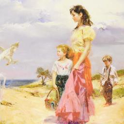 Pino (1939-2010) "Birds of Paradise" Limited Edition Giclee. Numbered and Hand Signed; Certificat...
