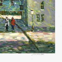 Christian Title (1932-2020), "Quiet Village" Limited Edition Printer's Proof Serigraph, Numbered ...