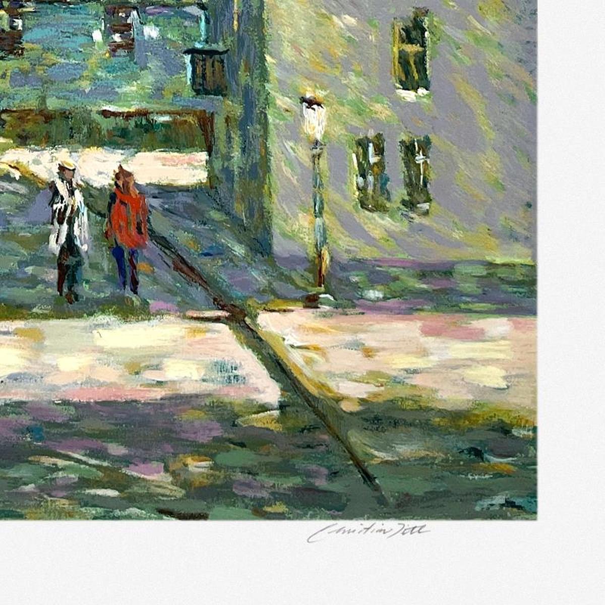 Christian Title (1932-2020), "Quiet Village" Limited Edition Printer's Proof Serigraph, Numbered ...