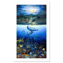 Robert Lyn Nelson, "Two Worlds" Limited Edition Mixed Media, Numbered and Hand Signed with Letter...