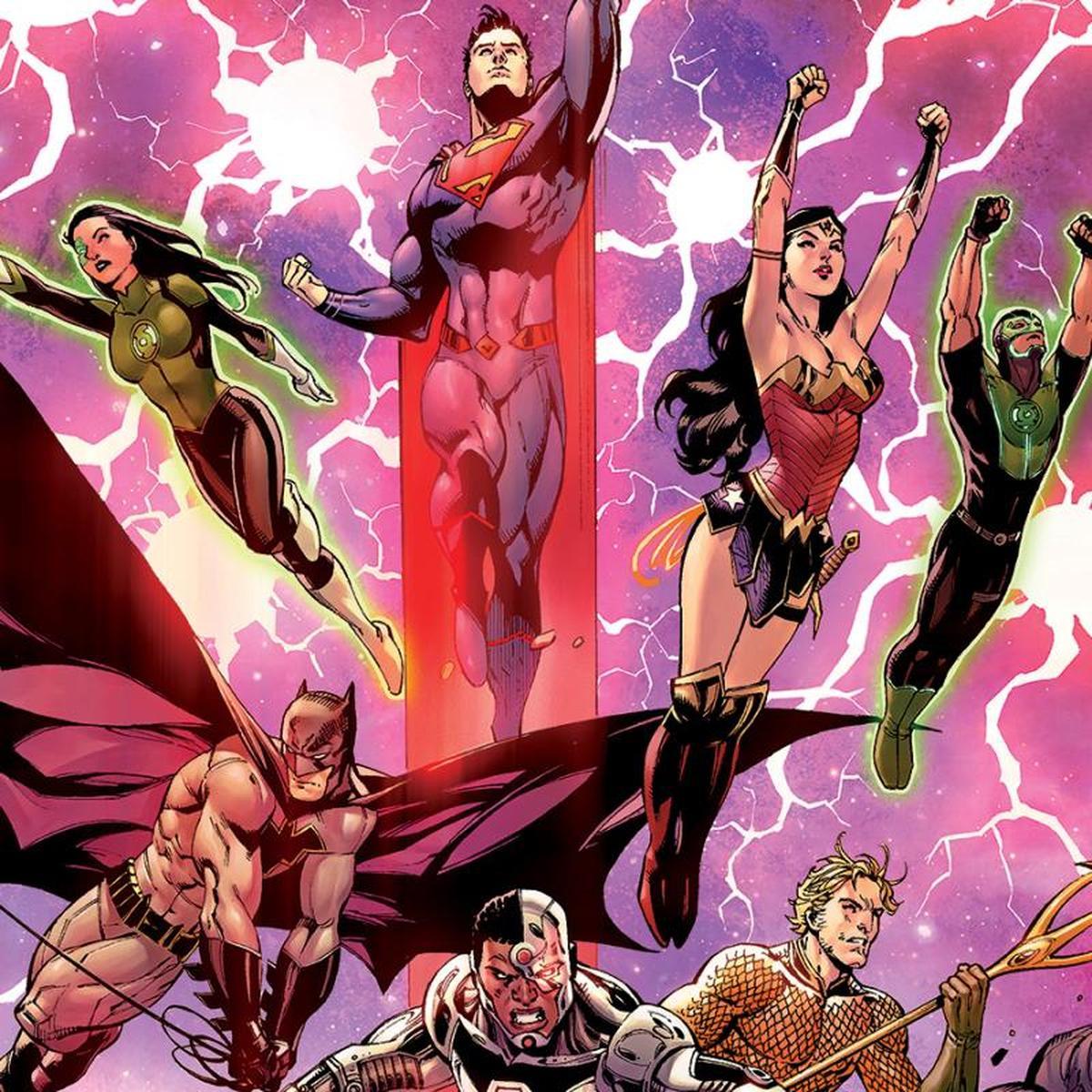DC Comics, "Justice League #3" Numbered Limited Edition Giclee on Canvas by Tony S Daniel with COA.