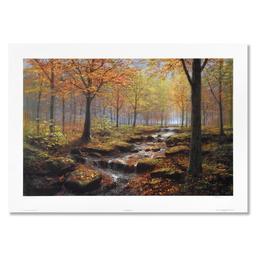 Peter Ellenshaw (1913-2007), "Autumn Gold Rush" Limited Edition Lithograph, Numbered and Hand Sig...