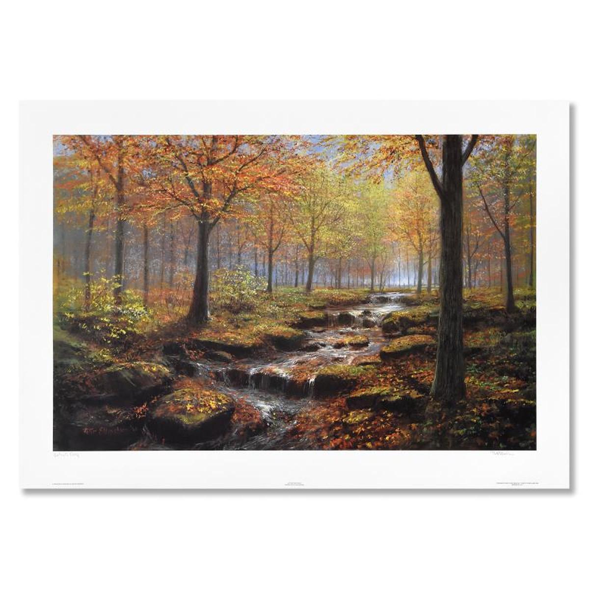 Peter Ellenshaw (1913-2007), "Autumn Gold Rush" Limited Edition Lithograph, Numbered and Hand Sig...