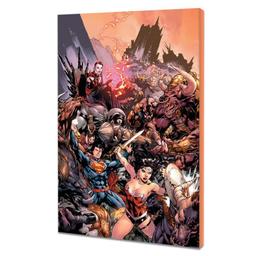 DC Comics, "Superman/ Wonder Woman #17" Numbered Limited Edition Giclee on Canvas by Ed Bened wit...