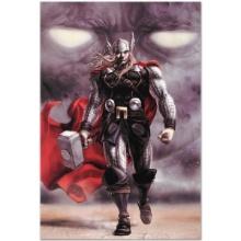 Marvel Comics "Astonishing Thor #5" Numbered Limited Edition Giclee on Canvas by Mike Choi with C...