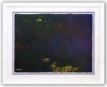 Wyland- Original Watercolor Painting on Deckle Edge Paper "Abstract"