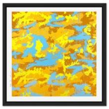 Mr. Brainwash, "Camo Splash B" Framed Limited Edition Silk Screen, Hand Signed with Certificate o...