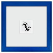 Pepe le Pew Framed Limited Edition Etching with Hand Tinted Color from Warner Bros., Numbered wit...