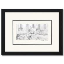 Mark Kostabi- Original Drawing on Paper "We Always Know"