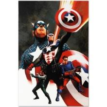 Marvel Comics "Captain America #600" Numbered Limited Edition Giclee on Canvas by Steve Epting with