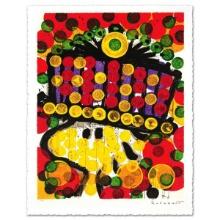 Bird Of Paradise Limited Edition Hand Pulled Original Lithograph by Renowned Charles Schulz Prote...