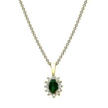 14kt Yellow Gold 0.35ctw Diamond Pendant